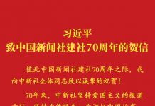 习近平贺信肯定中新社坚持为侨服务 引海外侨胞热议