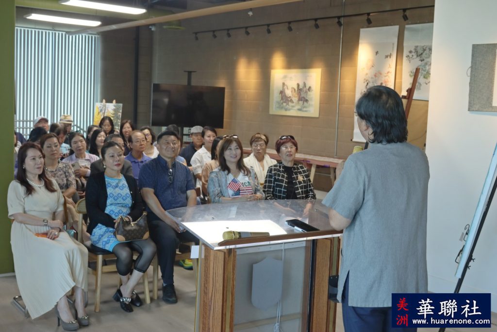 北美国际书画院举办马年及美国建国250周年庆祝艺术展 16 IMG 2412 副本
