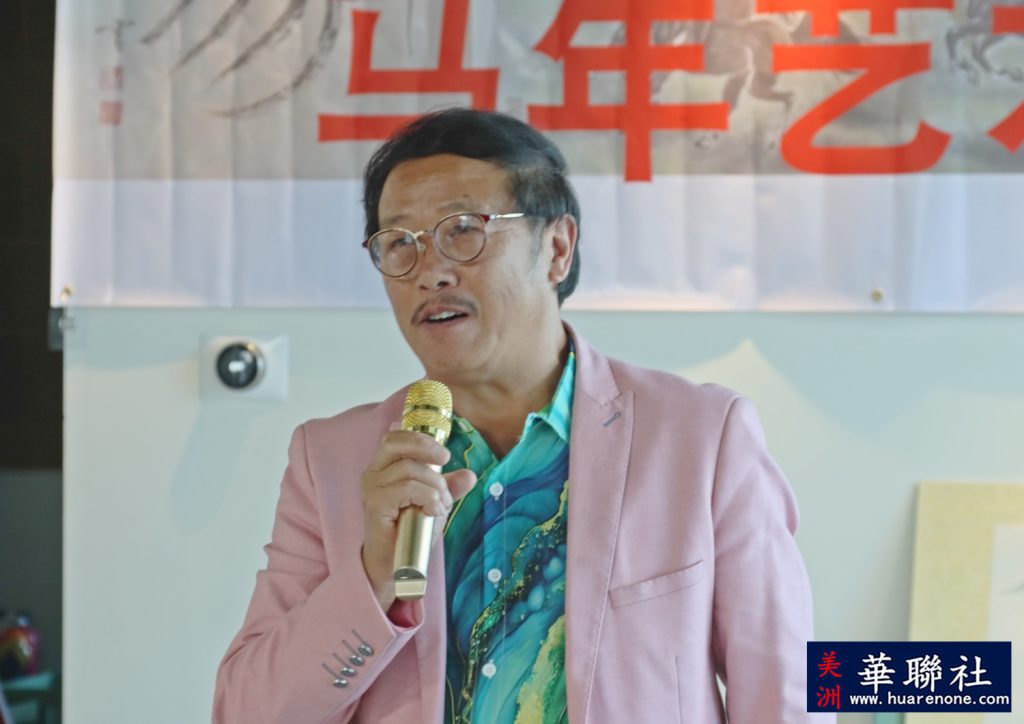 北美国际书画院举办马年及美国建国250周年庆祝艺术展 28 IMG 2489 副本