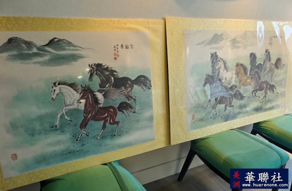 北美国际书画院举办马年及美国建国250周年庆祝艺术展 7 Image 20260628190328 484 16 副本
