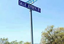 The City of Corona named a street after the family of Mrs. Wai-Jen Jeffries In-Laws