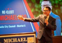 阿卡迪亚市议员高卿医师举办连任竞选筹款晚会