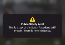 南帕萨迪纳市误将紧急警报测试信息发送至洛杉矶县全境