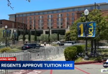 加州大学(UC)董事会批准新生学费上涨