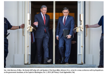 此次政府停摆或是史上持续时间最长 特朗普称他“不会被民主党人勒索”