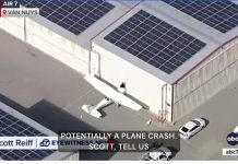 男子因涉嫌偷窃小型飞机并撞上范奈斯机场机库而被捕