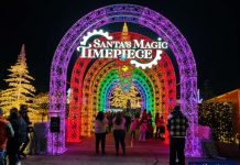 「大型圣诞灯展迷宫乐园」在亚凯迪亚盛大展出 人潮涌动 犹如「圣诞大派对」