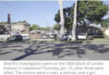 洛杉矶Lakewood发生3尸枪击命案