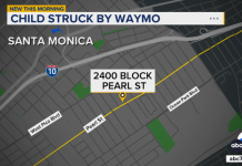 圣塔莫尼卡发生儿童被Waymo自动驾驶汽车撞伤事件