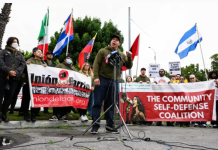 南加州及其他地区爆发抗议活动,反对美国袭击委内瑞拉