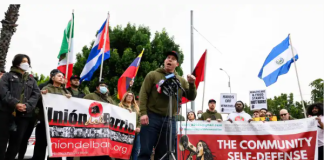 南加州及其他地区爆发抗议活动,反对美国袭击委内瑞拉