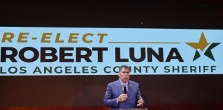 林达坚牵头 社区为洛县警局局长卢纳竞选连任筹款