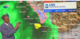 强风暴将于下周袭击南加州