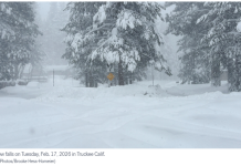 内华达山脉唐纳山口雪崩:6名野外滑雪者获救、10人失踪