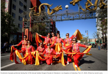 洛杉矶华埠金龙大游行呈现“社区团结” ABC7电视台是白金赞助商