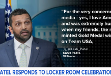 FBI局长现身美国男子冰球队庆祝活动,引发对其出行行为的新一轮审查