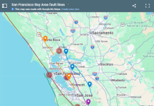 旧金山湾区发生4.2级地震 随后发生30次余震