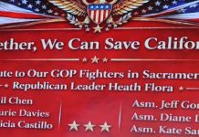 加州共和党领袖力挺华裔候选人 共推“拯救加州”改革议程