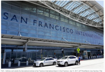 由于跑道施工和安全隐患,旧金山国际机场进港航班减少导致航班延误