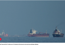 特朗普誓言“击沉”靠近美国封锁港口的伊朗军舰