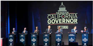 5月初之前加州州长候选人有4场辩论 今晚的辩论在旧金山举行