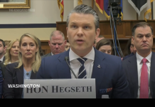 自伊朗战争爆发以来,保守的民主党人首次与赫格塞斯对峙