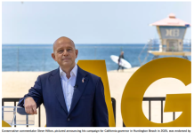 特朗普总统支持史蒂夫·希尔顿竞选加州州长