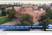 司法部称,UCLA医学院在招生过程中非法考虑种族因素