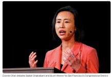 佩洛西背书支持 旧金山华裔市议员、加州国会第11选区候选人Connie Chan进入11月决选