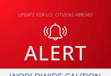 美国国务院向所有在海外的美国人发出罕见警告