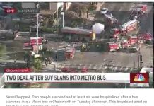 洛杉矶查茨沃思地区接连发生致命事故 5死7人送医
